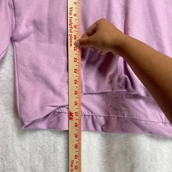 Anthropologie Cropped Sweater Pilcro Funnel Neck Bubble Hem Pullover NWT XS - Picture 6 of 12